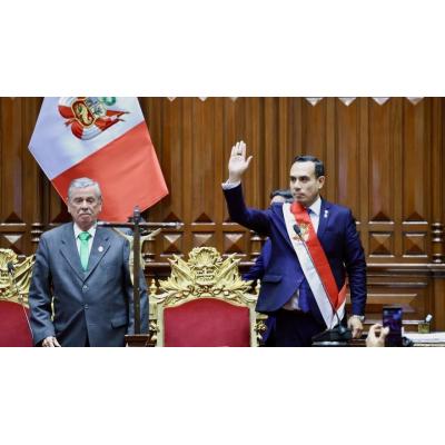 Destituido el presidente interino de Perú José Jerí apenas 4 meses depués de su nombramiento