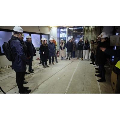 Visita a las obras de Casa Seminario