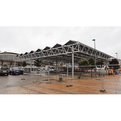 Tafalla culminará a finales de mes las obras del aparcamiento solar