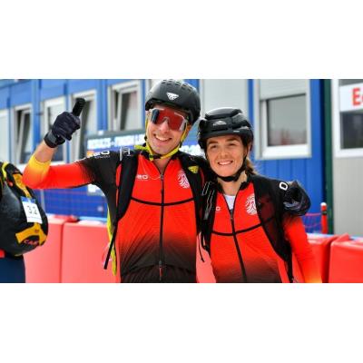 Oriol Cardona y Ana Alonso, oro y bronce en esquí de montaña en Milán-Cortina