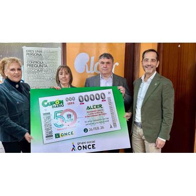 Cinco millones de cupones difunden en España el aniversario de ALCER Navarra