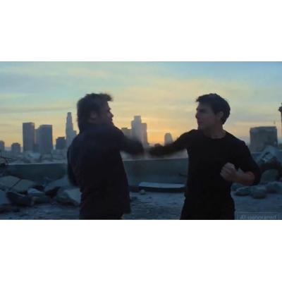 Un vídeo de una pelea de Brad Pitt y Tom Cruise generado por la IA china Seedance 2.0 alarma a Hollywood