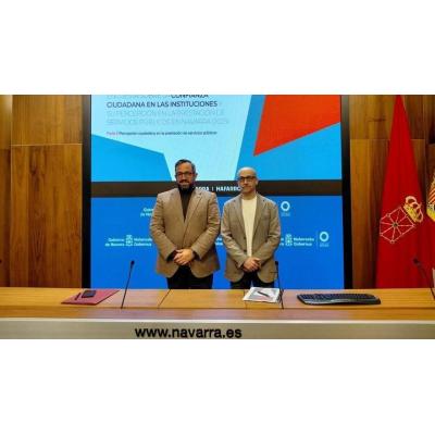 Siete de cada diez navarros valoran positivamente el funcionamiento de las administraciones públicas