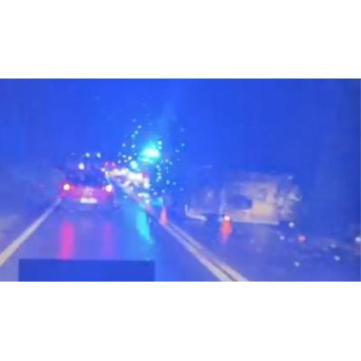 Dos heridos de pronóstico reservado en una colisión frontal en la N-121-A en Ultzama