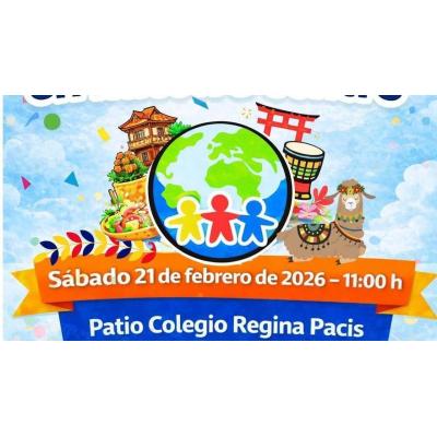 El colegio Regina Pacis de Burlada celebra este sábado 21 de febrero una fiesta intercultural