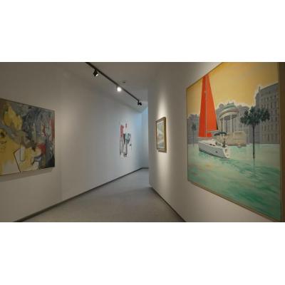 La exposición ‘Miradas de Pamplona en la Colección de Arte Municipal’ propone, desde Civivox Pompelo, una reinterpretación de la ciudad en clave contemporánea