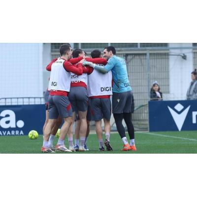 EN FOTOS | Último entrenamiento de Osasuna antes de recibir al Real Madrid