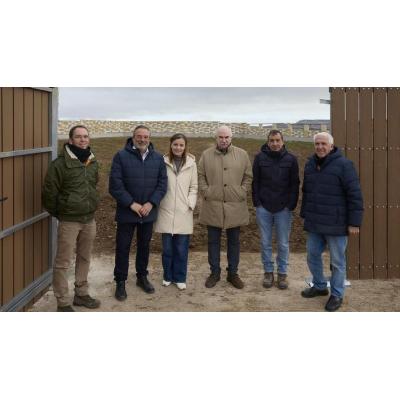 Más de medio centenar de ganaderos se beneficiará de 53 nuevos corrales en Bardenas
