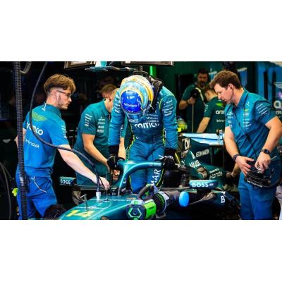 Aston Martin finaliza una pretemporada para olvidar