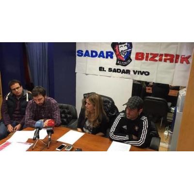 Sadar Bizirik anuncia movilizaciones "contra el acoso al osasunismo popular"