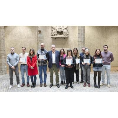 EN FOTOS | Entrega de premios del XXXV Certamen Literario en euskera de Autoría Novel