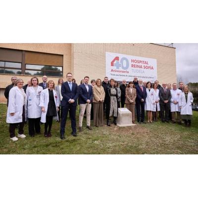 El Hospital Reina Sofía de Tudela celebra su 40º aniversario con "la proximidad como su mayor fortaleza"