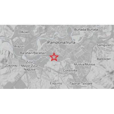Terremoto de magnitud 1,5 en Pamplona a primera hora del sábado: cinco temblores en la Comarca en menos de 15 horas