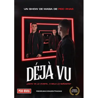 Espectáculo de magia: PEIO RIVAS “DÉJÀ VU”