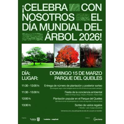 Día del Árbol. 15 marzo 2026