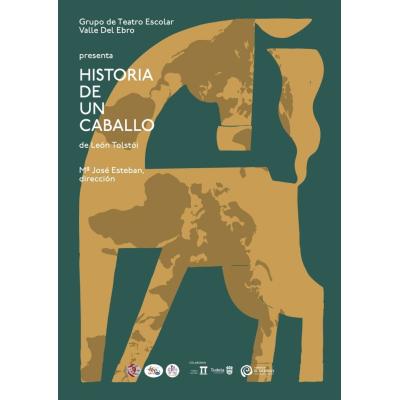 La obra de teatro ´Historia de un caballo ‘se representará gratuitamente para alumnado del IES Valle del Ebro y de los colegios de Primaria de Tudela
