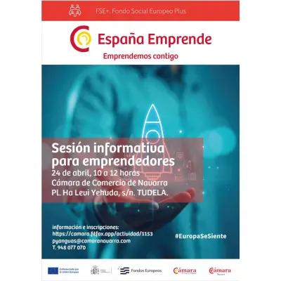 Sesión informativa para emprendedores