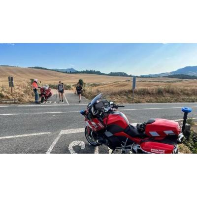 Policía Foral refuerza la vigilancia en el Camino de Santiago en Navarra hasta octubre ante el aumento de peregrinos