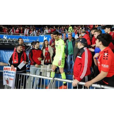 LaLiga denuncia insultos contra Sergio Herrera en Mendizorrotza