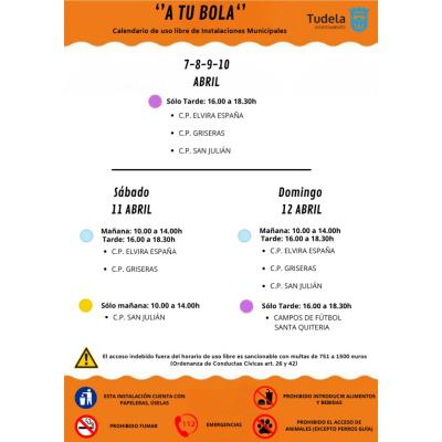 A TU BOLA 7 al 12 de abril de 2026