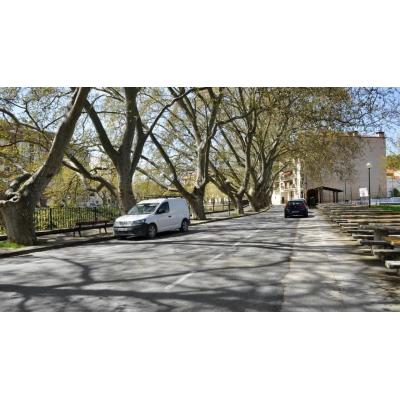 Tafalla habilita 18 nuevas plazas de aparcamiento junto al parque del Ereta