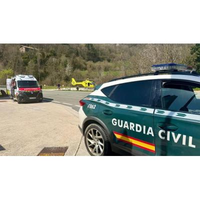 Guardia Civil auxilia de urgencia a un varón tras sufrir una indisposición cardíaca