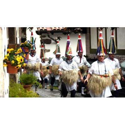 Joaldunak de Zubieta viajarán hasta Cantabria