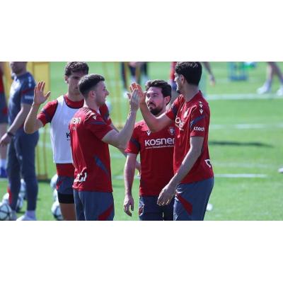 Osasuna continúa con su puesta a punto para recibir al Betis