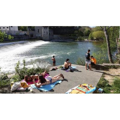 Del bañador al abrigo en 24 horas en Navarra