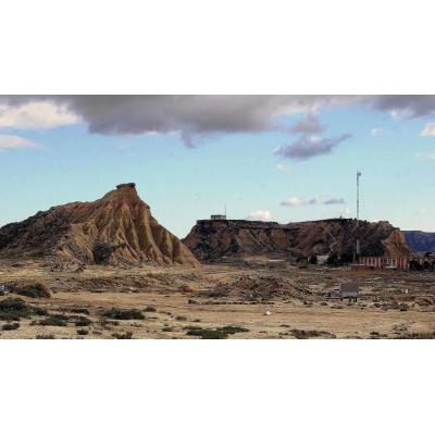 Rescatado tras sufrir un accidente con el coche en las Bardenas