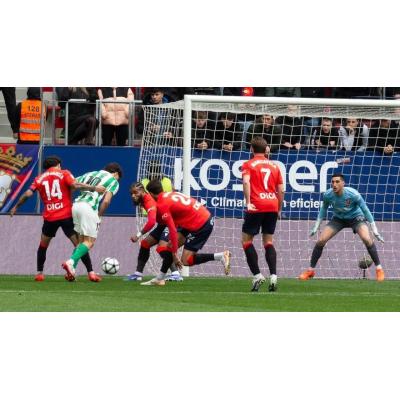 Osasuna-Betis | Catena: “Nos ha faltado tranquilidad y precisión”