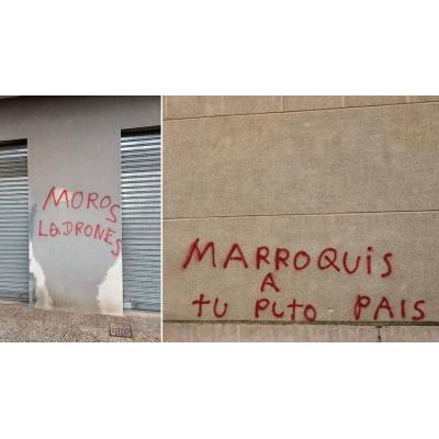 Castejón se une contra las pintadas racistas