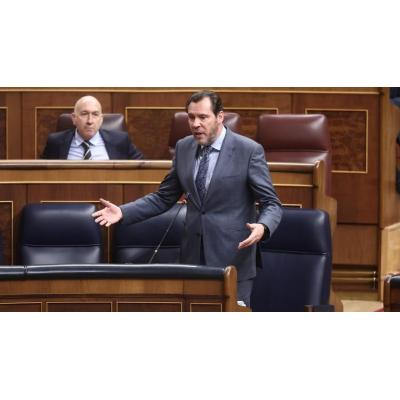 El PP 'fiscalizará' este miércoles a Bolaños en un pleno de control en el Congreso sin Sánchez y sin cuatro de sus ministros
