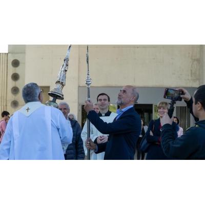 El Ángel de Aralar llega a la Universidad de Navarra