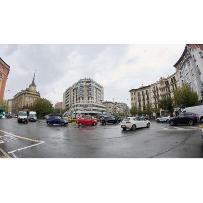 Cambios en Merindades y Príncipe de Viana y en las rotondas de Badostáin, San Jorge y Ofitas para reducir la accidentabilidad
