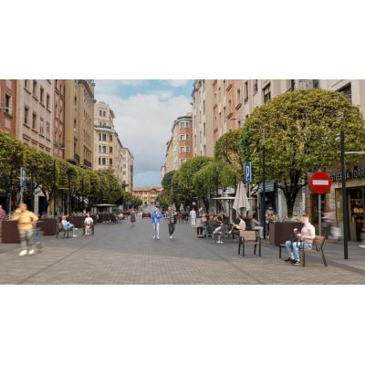 Pamplona aprueba la reforma integral de la calle Castillo de Maya y su entorno