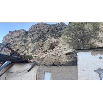 Azagra busca una solución para el derrumbe de la peña un año después