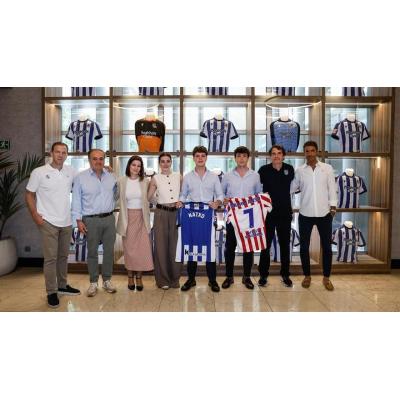 Homenaje de Real Sociedad y Atlético de Madrid a Nacho Ansó