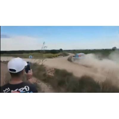 Espectaculares accidentes en el rally Tramo de Tierra Villa de Cintruénigo