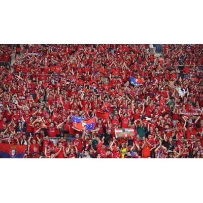 Alrededor de 500 hinchas rojillos estarán en San Mamés
