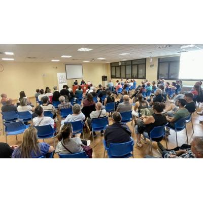 Charla política con Oskar Matute en Lodosa