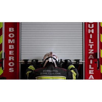 La caída de un rayo provoca el incendio en una vivienda en Leitza