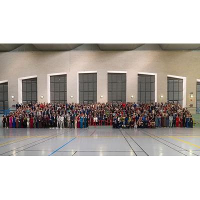 Un total de 427 estudiantes participan en el acto de graduación de la Facultad de Ciencias Humanas, Sociales y de la Educación de la UPNA