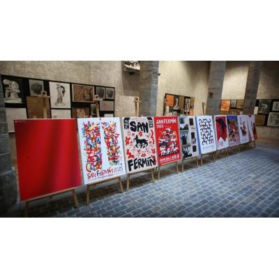 Presentación de los 10 carteles finalistas de San Fermín 2026, en directo