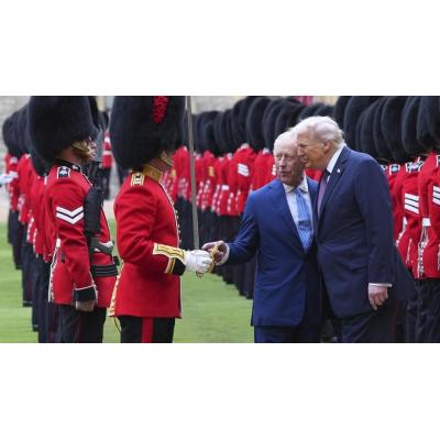 Los reyes del Reino Unido y los Trump tomarán el té el lunes en la Casa Blanca