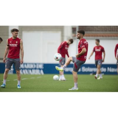 Fotos del entrenamiento en Tajonar previo al Osasuna-Sevilla