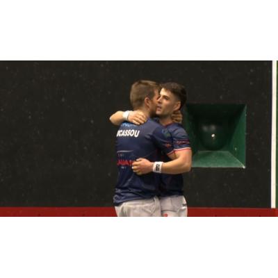 Ziarrusta y Ugarte sucumben en la final del Parejas de trinkete