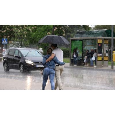 Tormentas en el norte y ligero ascenso de temperaturas en Navarra