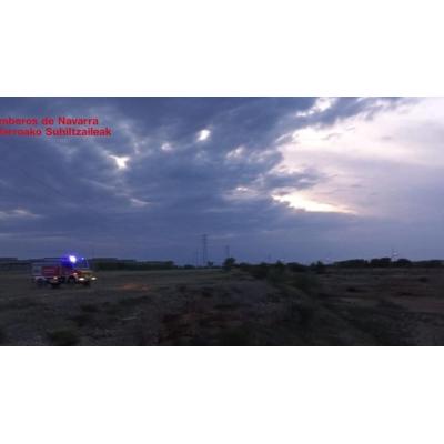Controlado un incendio en Tudela