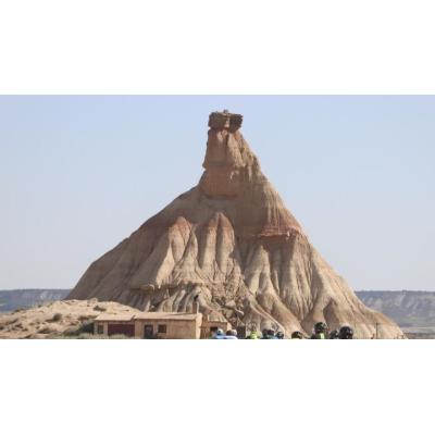 Herida una mujer de 69 años tras sufrir una caída en las Bardenas Reales